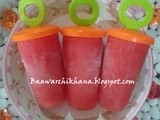 Watermelon popsicle