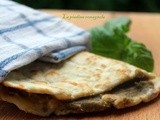 La piadina romagnola con crema di melanzane per l' mtc di giugno