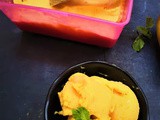 2 ingredients mango ice cream | Easy homemade ice cream