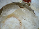 Aappam | Appam without Coconut,Yeast or Cooked Rice | Video Recipe