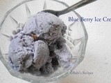 Blue Berry Choco chips Ice Cream ( using blueberry crush) | Summer Special