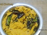 Carrot Chutney / Dip  | Side Dish for Idli / Dosa | No coconut chutney recipe