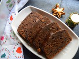 Choc- Dates Loaf | Eggless Choc Dates Cake