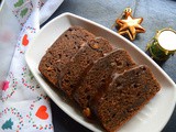 Choc- Dates Loaf | Eggless Choc Dates Cake