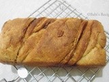 Cinnamon Swirl Brioche - Eggless  | Eggless Baking Challenge