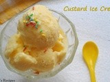 Custard Ice Cream Recipe ( Without Ice cream maker) | Summer Special