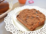 Double Chocolate Banana Bread | Eggless Choc- Banana Bread