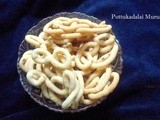 Easy Pottukadalai Murukku | Festive Reecipe