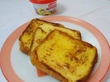 Eggless French Toast -Sweet |  Easy BreakFast Recipe