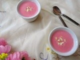 Gulkand Phirni | Rose Flavored Pudding | Dessert Recipe
