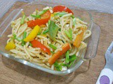 Hakka Egg -Vegetable Noodles