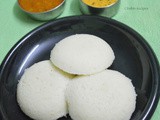 Instant Idli | No soaking no fermentation idli | Idli with Idli rice rava (video recipe)