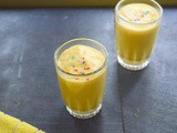 Mango Banana Smoothie | Healthy Breakfast Smoothie