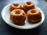 Mini Bundt Cake | Eggless Banana Bundt Cake