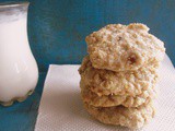 Oats Raisins Cookies | Healthy Cookies | Eggless & Butterless