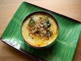 Pavakai Thayir Pachadi | Bitter Gourd in Yogurt | Onam Sadya Recipe