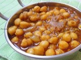 Punjabi Chole Masala |Chickpeas Masala