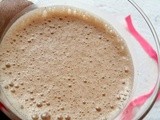 Ragi Chocolate Mikshake | Finger millet chocolate milkshake