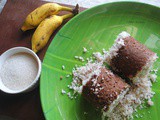 Ragi Puttu | Finger Millet Steamed cake | Millet Recipe