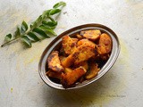 Raw Banana Fry | Vazhakai Roast | Video Recipe