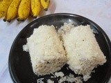 Rice Flour Puttu | Steamed Rice flour cake | Kerala Breakfast Recipe