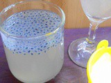 Sabja Lemonade | Sweet Basil seeds Lemonade