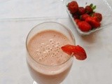 Strawberry Milk Shake | Easy Drink