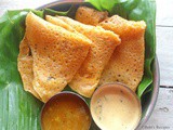 Tomato dosa | Thakali Dosai | Breakfast Recipe