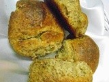 Wheat Flax Seeds Dinner Rolls | Eggless Dinner Rolls