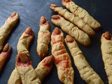 Witch Finger Cookies | Halloween Special | Step by Step pictures