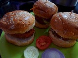 Burger recipe | How to make Veggie Burger - Indo western style