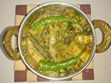 Dahi Bhindi - Okra in Yogurt Gravy