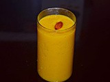 How to make Mango Milkshake - a healthy yummy summer drink