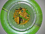 Shorse Beguner Jhal - Eggplant in mustard gravy