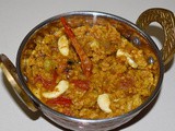 Soya Bean Chunks Kurma / Korma - a Vegan Indian spicy dish