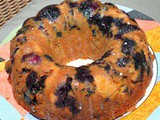 Apricot and Blueberry Bundt cake: Baking with Summer Fruits