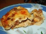 Home made Lasagna with Mince Meat