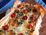 Pork and Mushroom Filo Tart