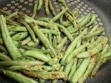 Stir Fried Garlicky Beans