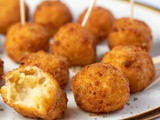 Air Fryer Frozen Mac and Cheese Bites