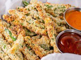 Air Fryer Green Bean Fries