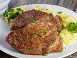 Air Fryer Pork Steaks