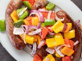 Air Fryer Sausage & Peppers