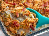 Bacon Cheddar Green Bean Casserole