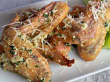 Baked Garlic Parmesan Chicken Wings