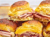 Baked Ham and Cheese Sliders