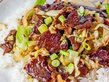 Beef and Cabbage Stir-Fry