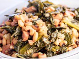 Black Eyed Peas with Collard Greens