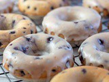 Blueberry Baked Donuts