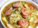 Cabbage Soup with Kielbasa
